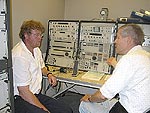 Göran och Sigge pratar radio.