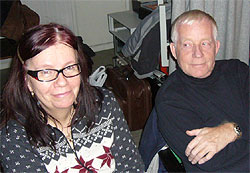 Margareta Tevemark och Cales Olsson.